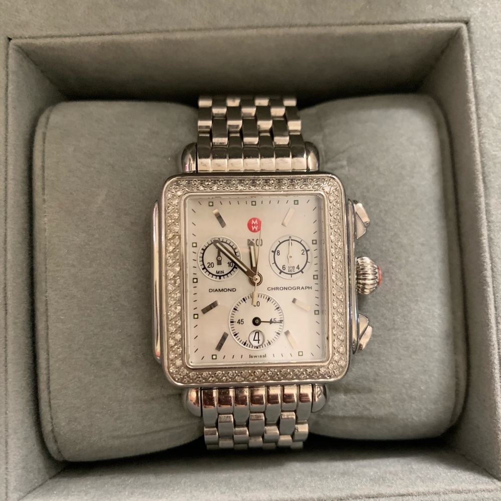Michele deco watch
